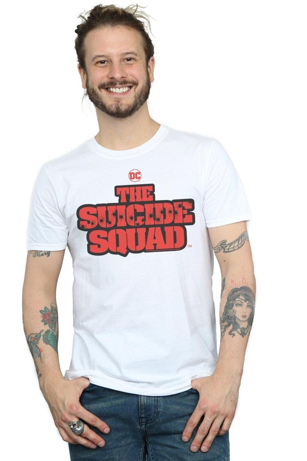 Футболка с логотипом фильма «Отряд самоубийц» DC Comics, белый
Футболка с логотипом фильма «Отряд самоубийц» DC Comics, белый