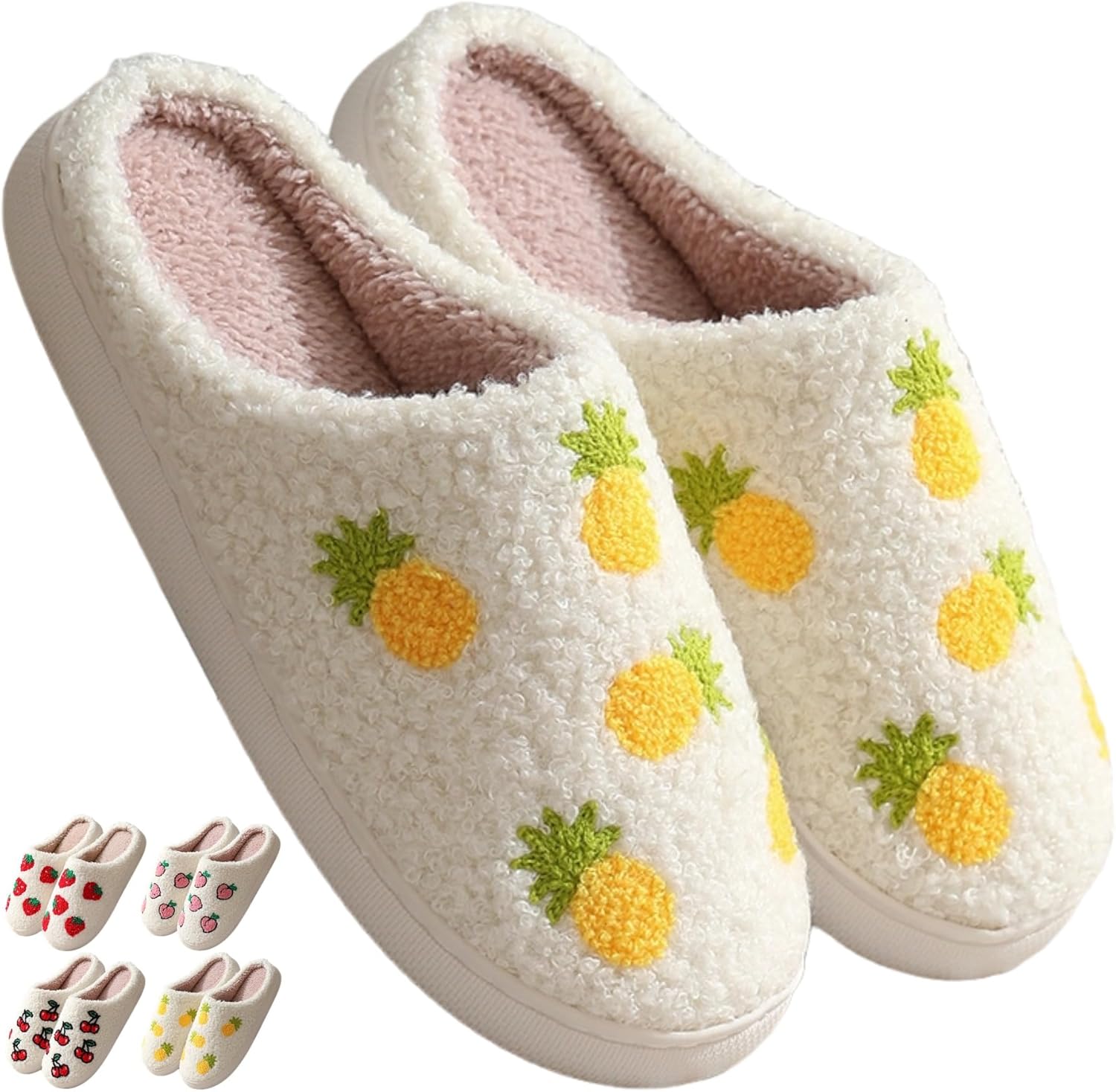 Унисекс уютные домашние тапочки для женщин и мужчин, плюшевые хлопковые тапочки на меху для дома, зимние теплые спальняные туфли с фруктовым узором Iwhgrmp, Pineapple
Унисекс уютные домашние тапочки для женщин и мужчин, плюшевые хлопковые тапочки на меху для дома, зимние теплые спальняные туфли с фруктовым узором Iwhgrmp, Pineapple