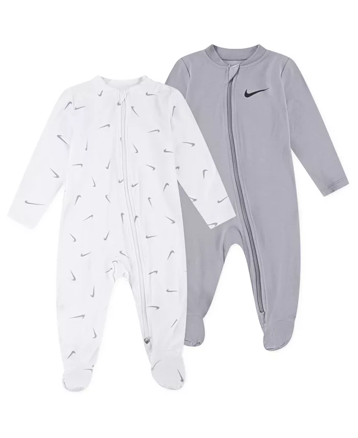 Детский комбинезон с длинным рукавом и закрытыми ножками из вискозы, 2 шт Nike, серый
Детский комбинезон с длинным рукавом и закрытыми ножками из вискозы, 2 шт Nike, серый