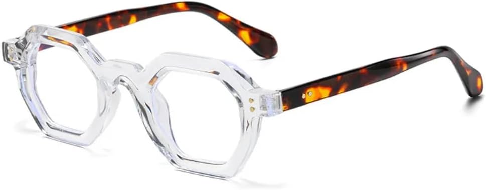 Солнцезащитные очки для мужчин и женщин - защита UV400 - маленькая оправа с заклепками, градиентные линзы, для занятий спортом на открытом воздухе и вождения DSVIGF, Clear Leopard Clear
Солнцезащитные очки для мужчин и женщин - защита UV400 - маленькая оправа с заклепками, градиентные линзы, для занятий спортом на открытом воздухе и вождения DSVIGF, Clear Leopard Clear