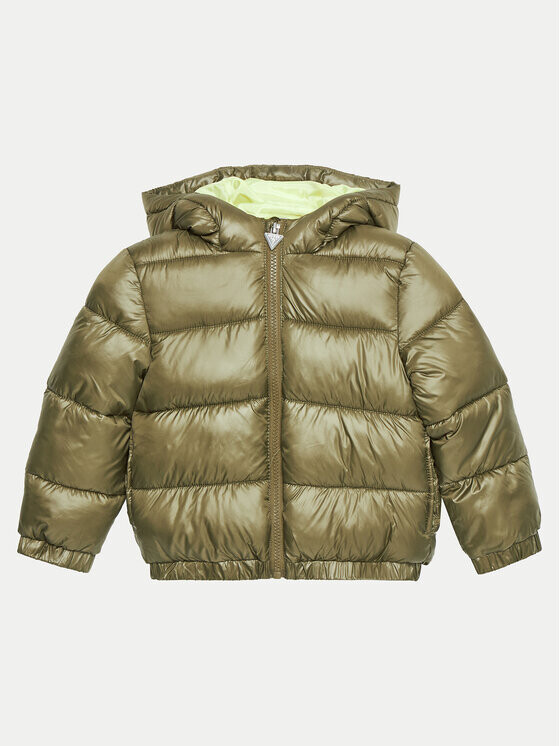 Пуховик свободного кроя Guess, зеленый
Пуховик свободного кроя Guess, зеленый