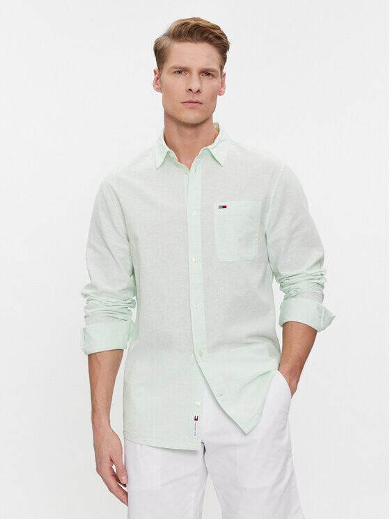 Рубашка стандартного кроя Tommy Jeans, зеленый
Рубашка стандартного кроя Tommy Jeans, зеленый