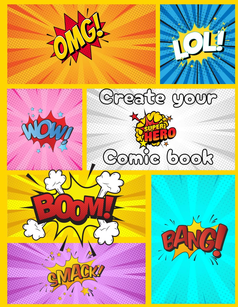 Create Your Own Superhero Comics: Draw, Write & Create Your Own Superhero Stories (Independently published)
Create Your Own Superhero Comics: Draw, Write & Create Your Own Superhero Stories (Independently published)