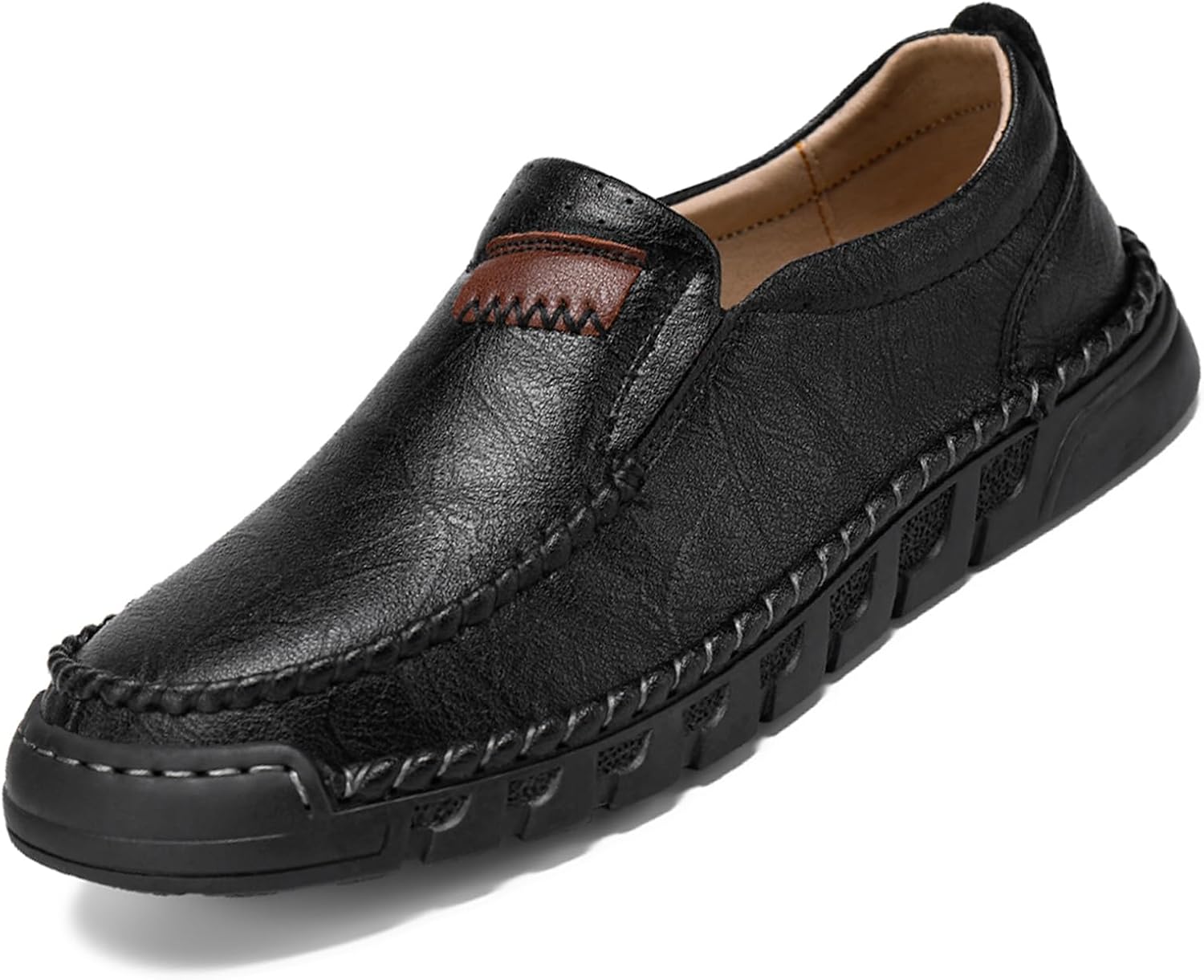 Мужские повседневные кожаные лоферы ручной работы с удобной мягкой подошвой, туфли без шнурков, прогулок, работы и бизнеса, мокасины Lossarye, черный
Мужские повседневные кожаные лоферы ручной работы с удобной мягкой подошвой, туфли без шнурков, прогулок, работы и бизнеса, мокасины Lossarye, черный