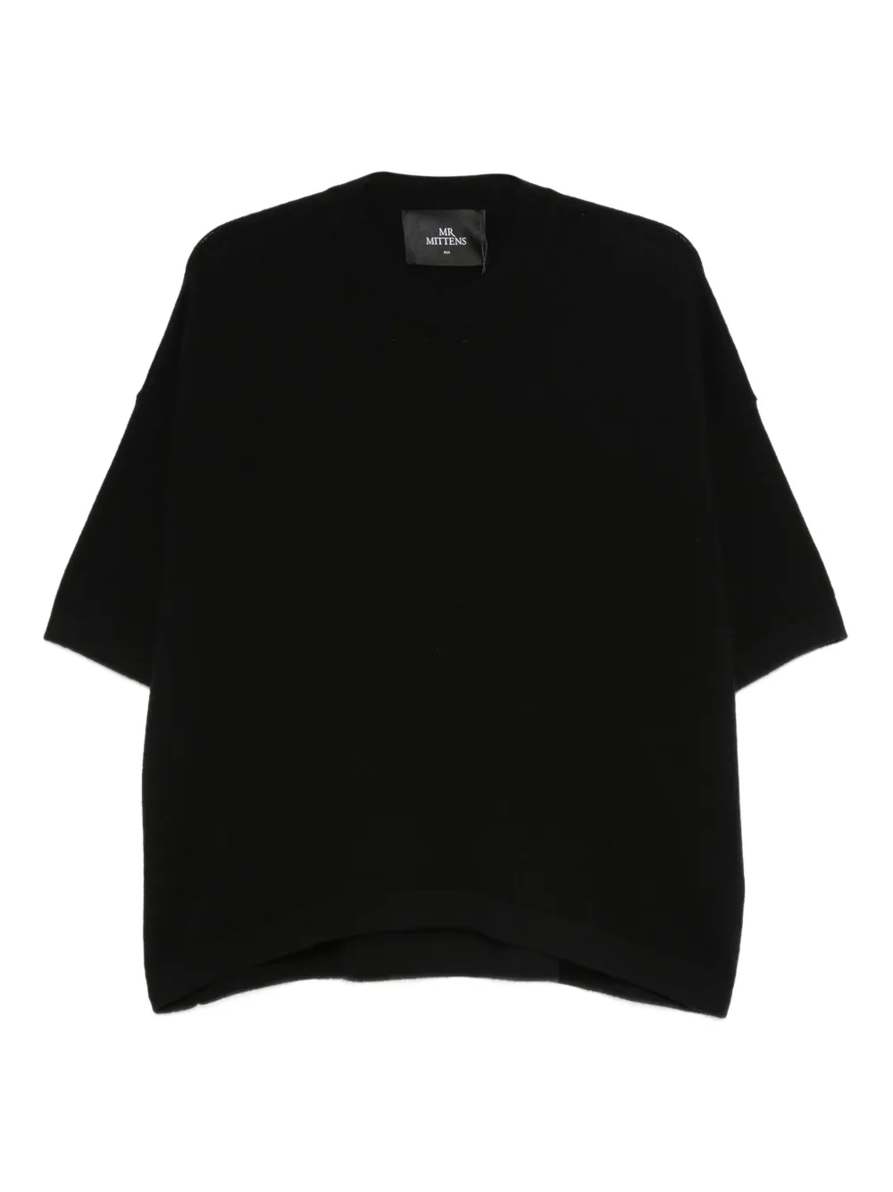 Топ из шерсти мериноса с короткими рукавами Mr. Mittens, черный
Топ из шерсти мериноса с короткими рукавами Mr. Mittens, черный