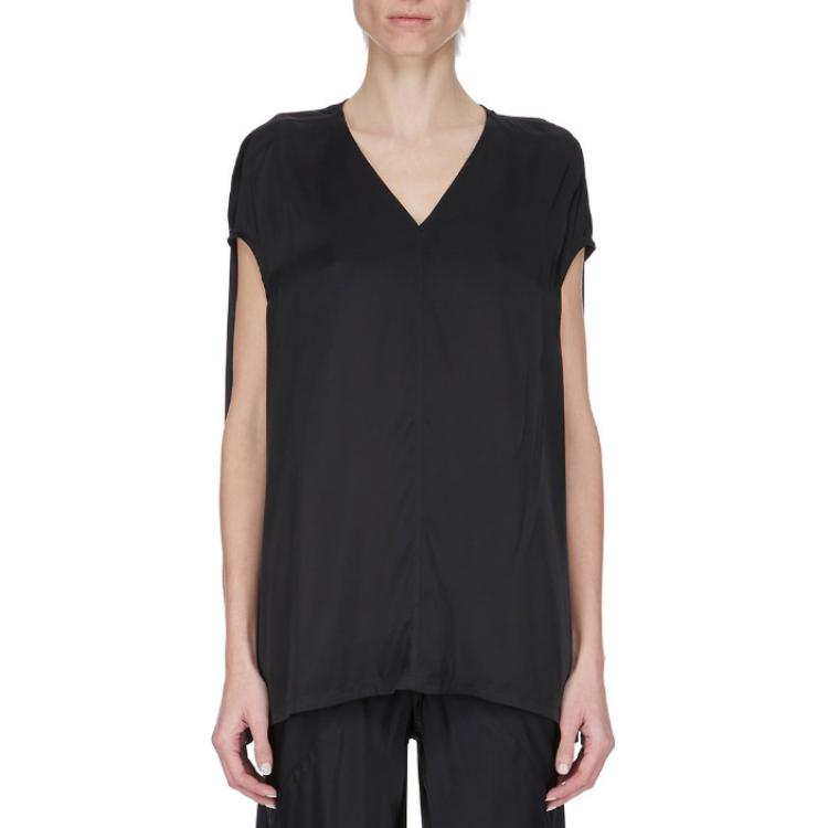 Топ с V-образным вырезом RICK OWENS, черный
Топ с V-образным вырезом RICK OWENS, черный