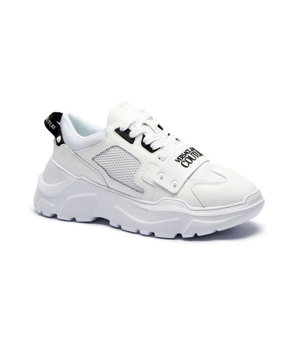 Кроссовки фундамент спидтрек Versace Jeans Couture, белый
Кроссовки фундамент спидтрек Versace Jeans Couture, белый