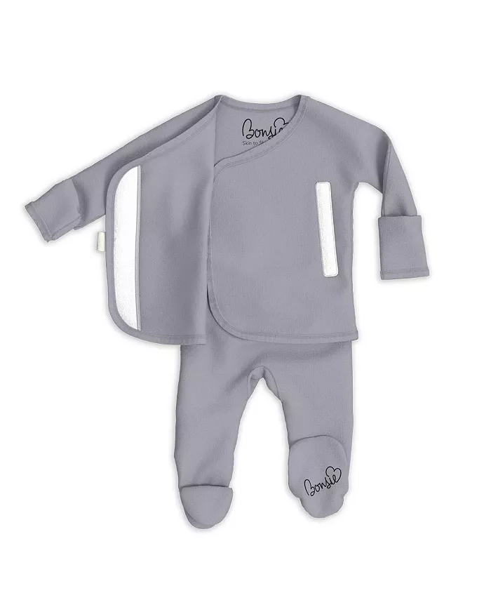 Baby Bonsie Skin to Skin для мальчиков, комбинезон Bonsie Baby, серый
Baby Bonsie Skin to Skin для мальчиков, комбинезон Bonsie Baby, серый