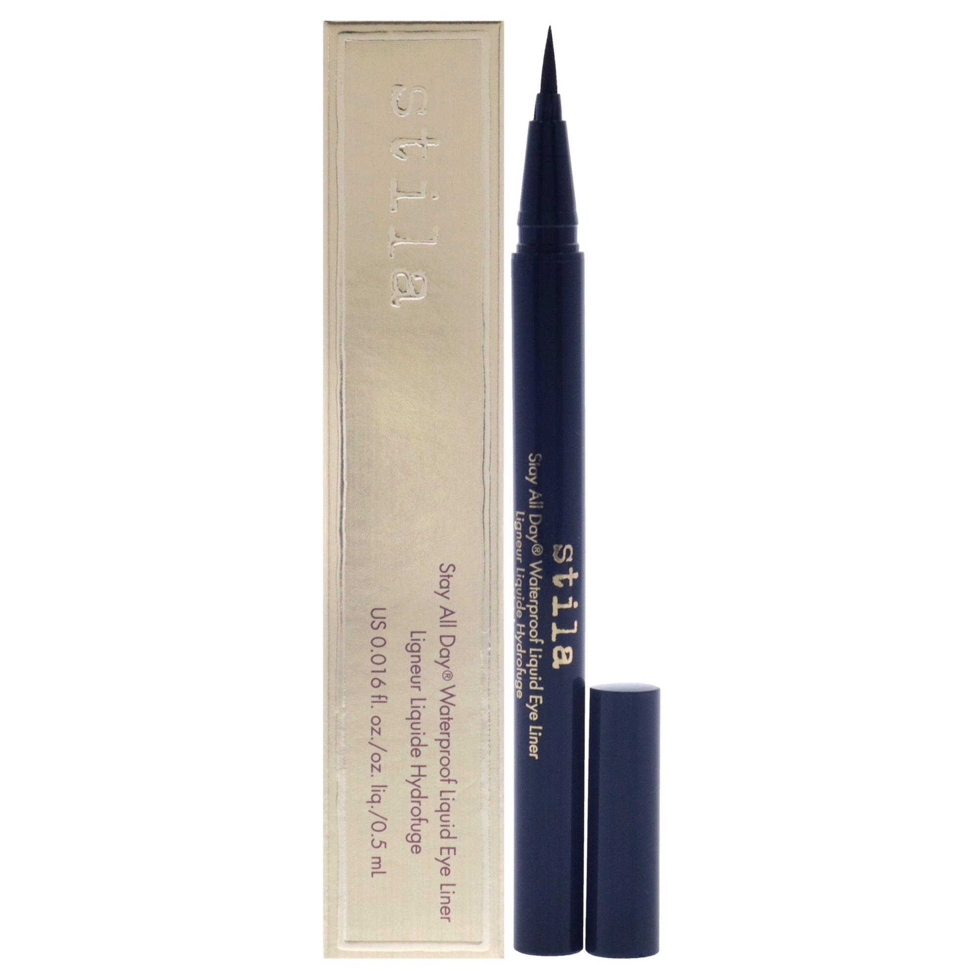 Водостойкая жидкая подводка для глаз Stay All Day - Midnight от Stila для женщин - 0,016 унции Stila, Small
Водостойкая жидкая подводка для глаз Stay All Day - Midnight от Stila для женщин - 0,016 унции Stila, Small