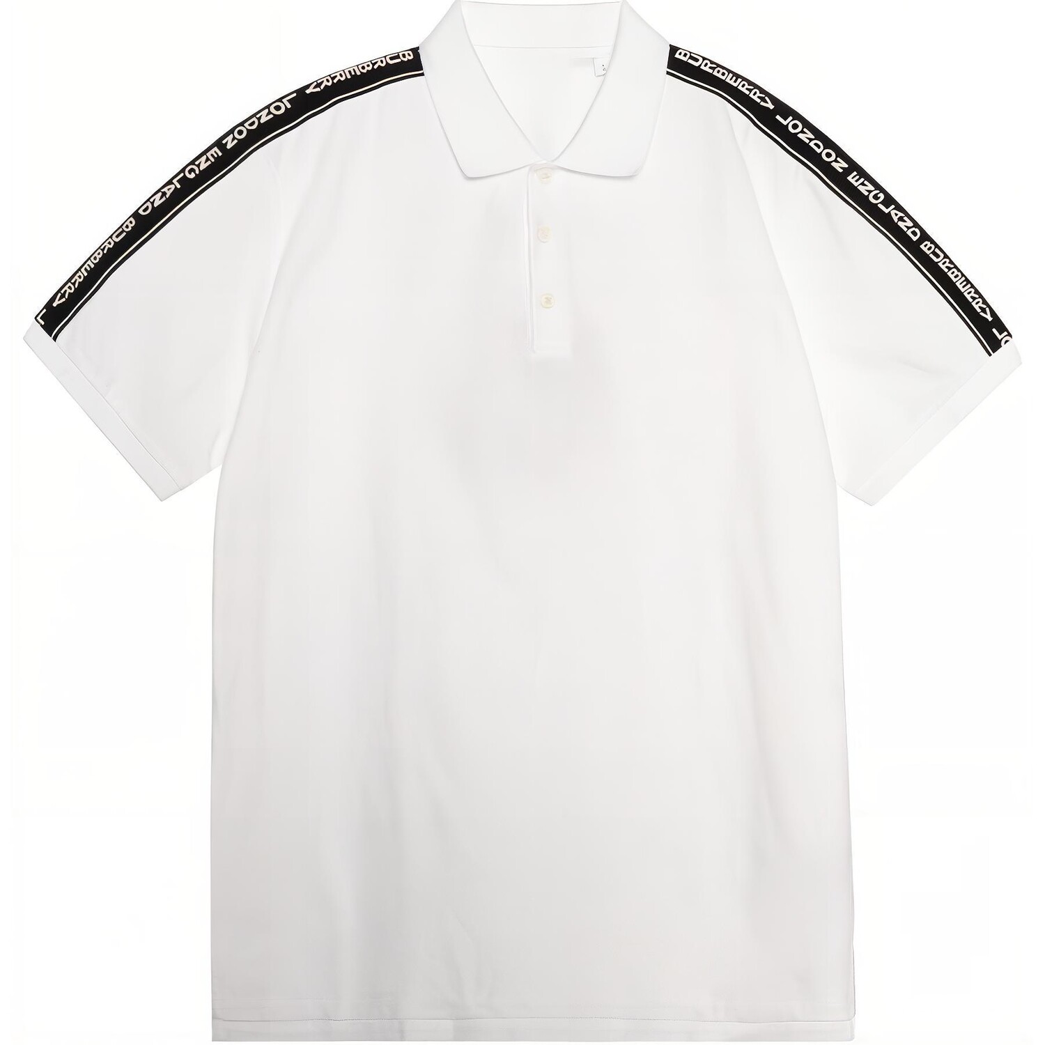 Рубашка поло мужская белая Burberry, белый 
Рубашка поло мужская белая Burberry, белый