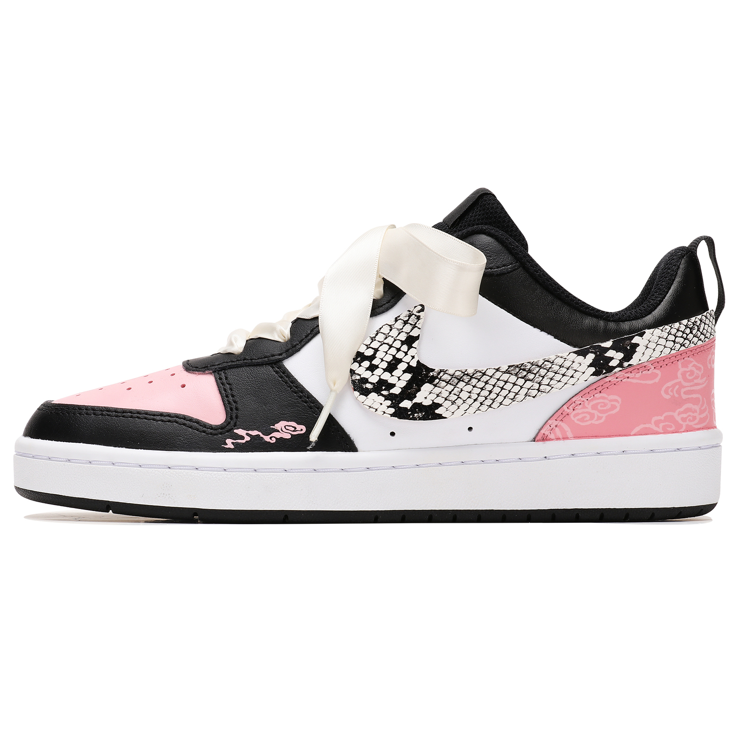 Nike Court Borough Low 2 износостойкие низкие детские скейтбординг кроссовки Black Pink подростковые
Nike Court Borough Low 2 износостойкие низкие детские скейтбординг кроссовки Black Pink подростковые