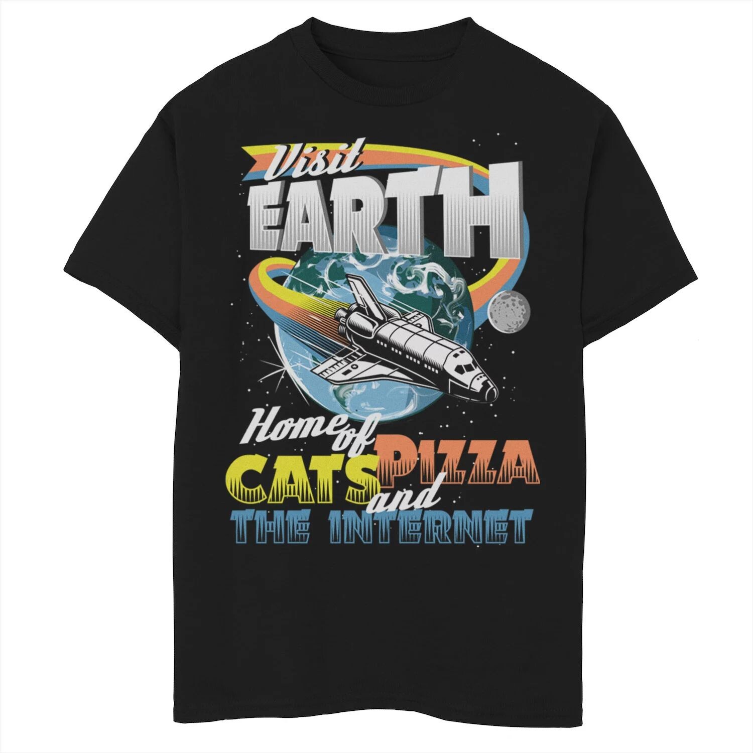 Футболка с рисунком Fifth Sun Earth Vacation для мальчиков 8–20 лет Fifth Sun, черный
Футболка с рисунком Fifth Sun Earth Vacation для мальчиков 8–20 лет Fifth Sun, черный