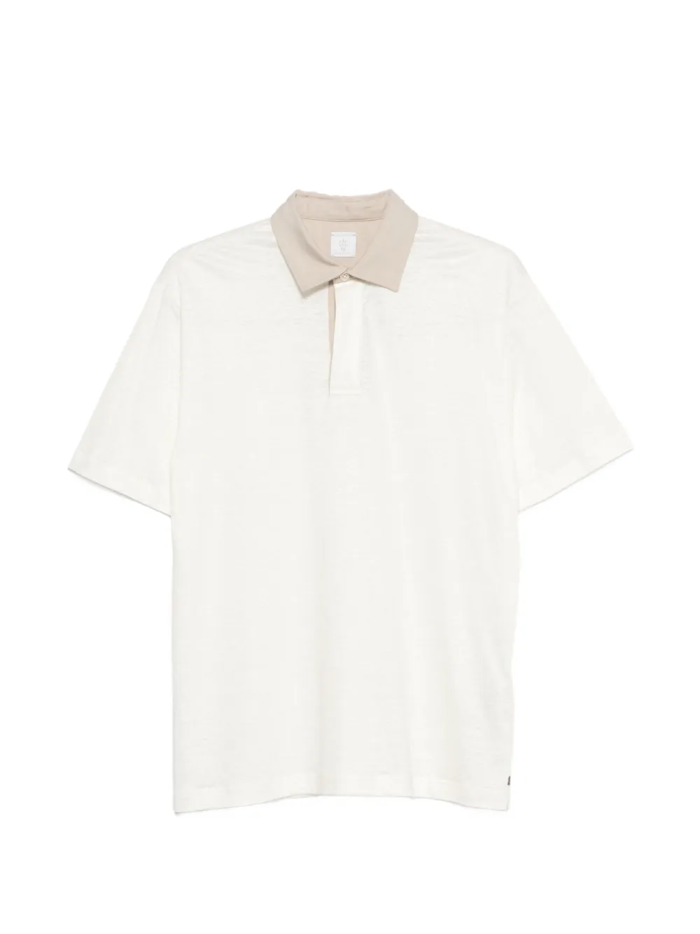 Поло с контрастным воротником Eleventy, бежевый
Поло с контрастным воротником Eleventy, бежевый