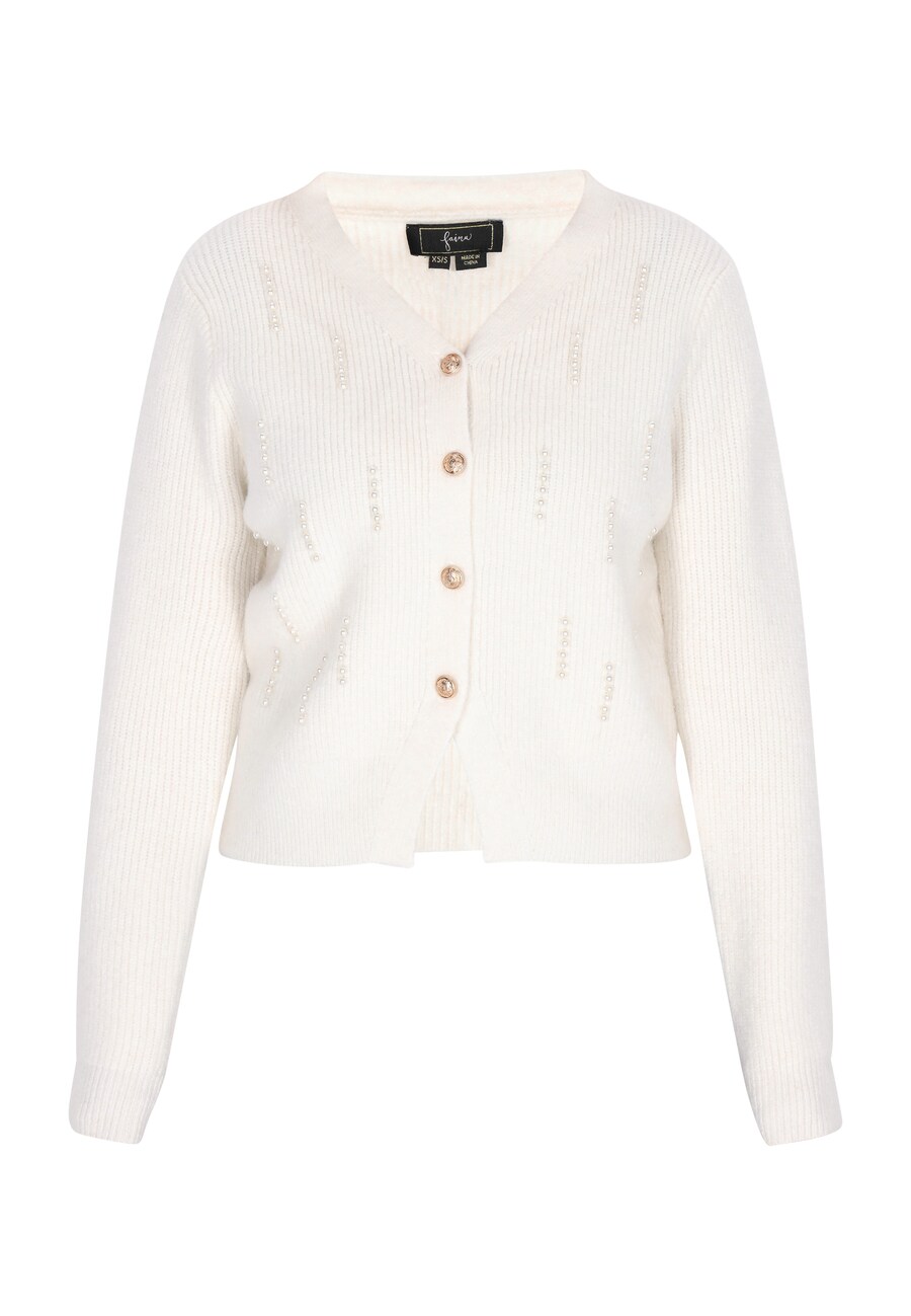 Вязаный кардиган faina, Wool White
Вязаный кардиган faina, Wool White