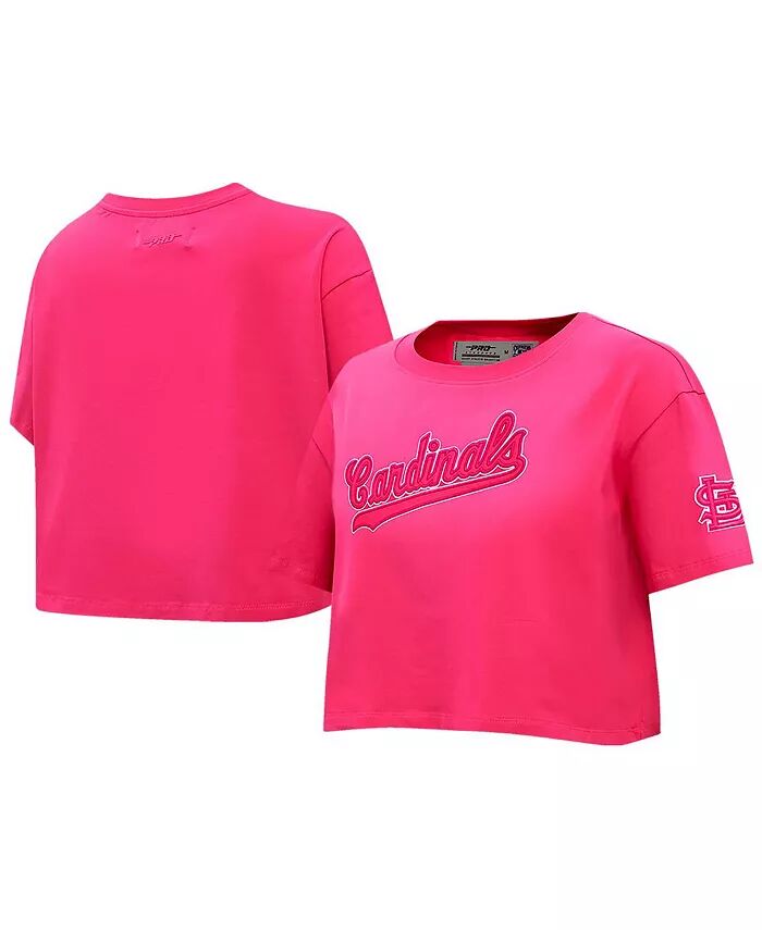 Женская розовая футболка St. Louis Cardinals Triple Pink свободного кроя Pro Standard
Женская розовая футболка St. Louis Cardinals Triple Pink свободного кроя Pro Standard
