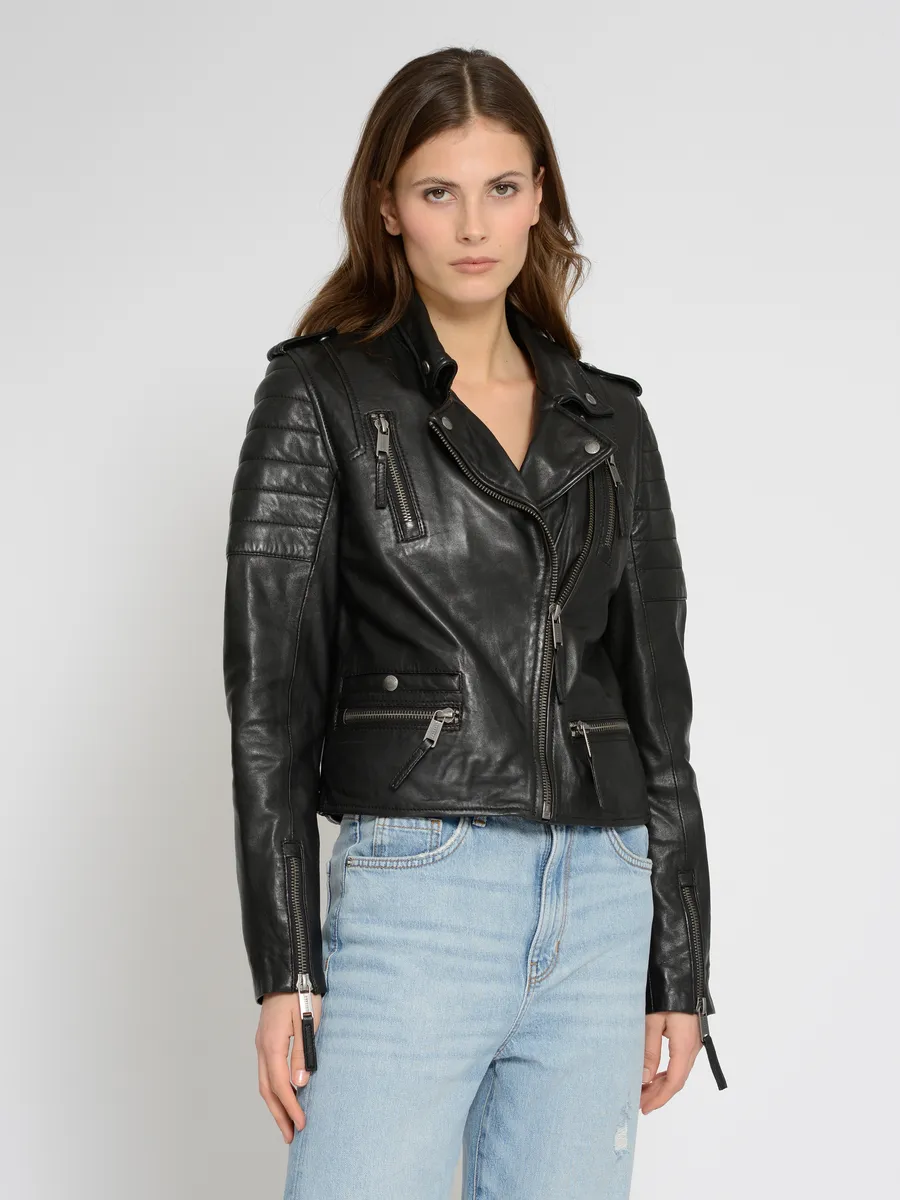 Кожаная куртка МУСТАНГ "31022108" Mustang, черный
Кожаная куртка МУСТАНГ "31022108" Mustang, черный