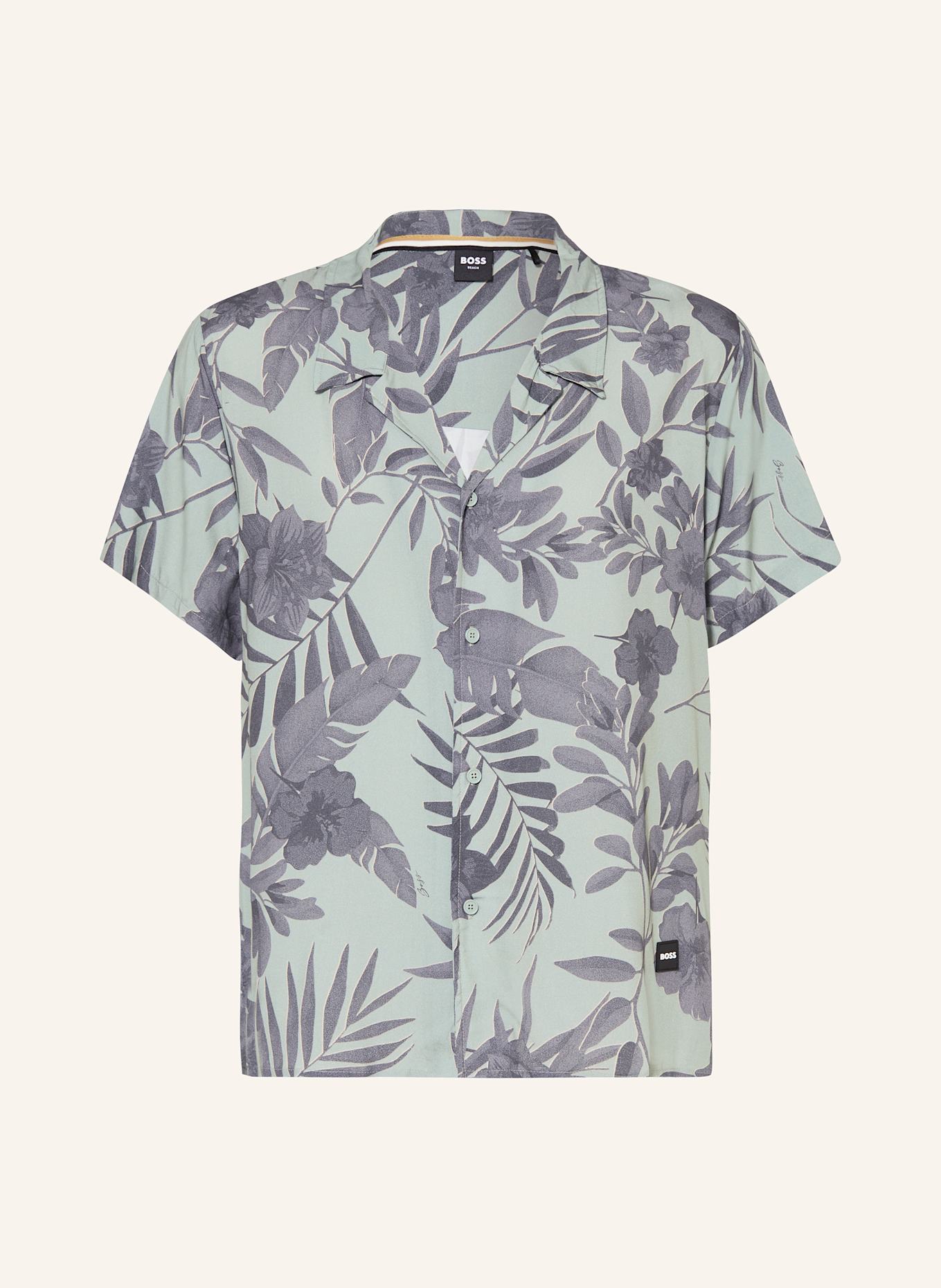 Рубашка для отдыха на пляже, удобная посадка Boss, мультиколор
Рубашка для отдыха на пляже, удобная посадка Boss, мультиколор