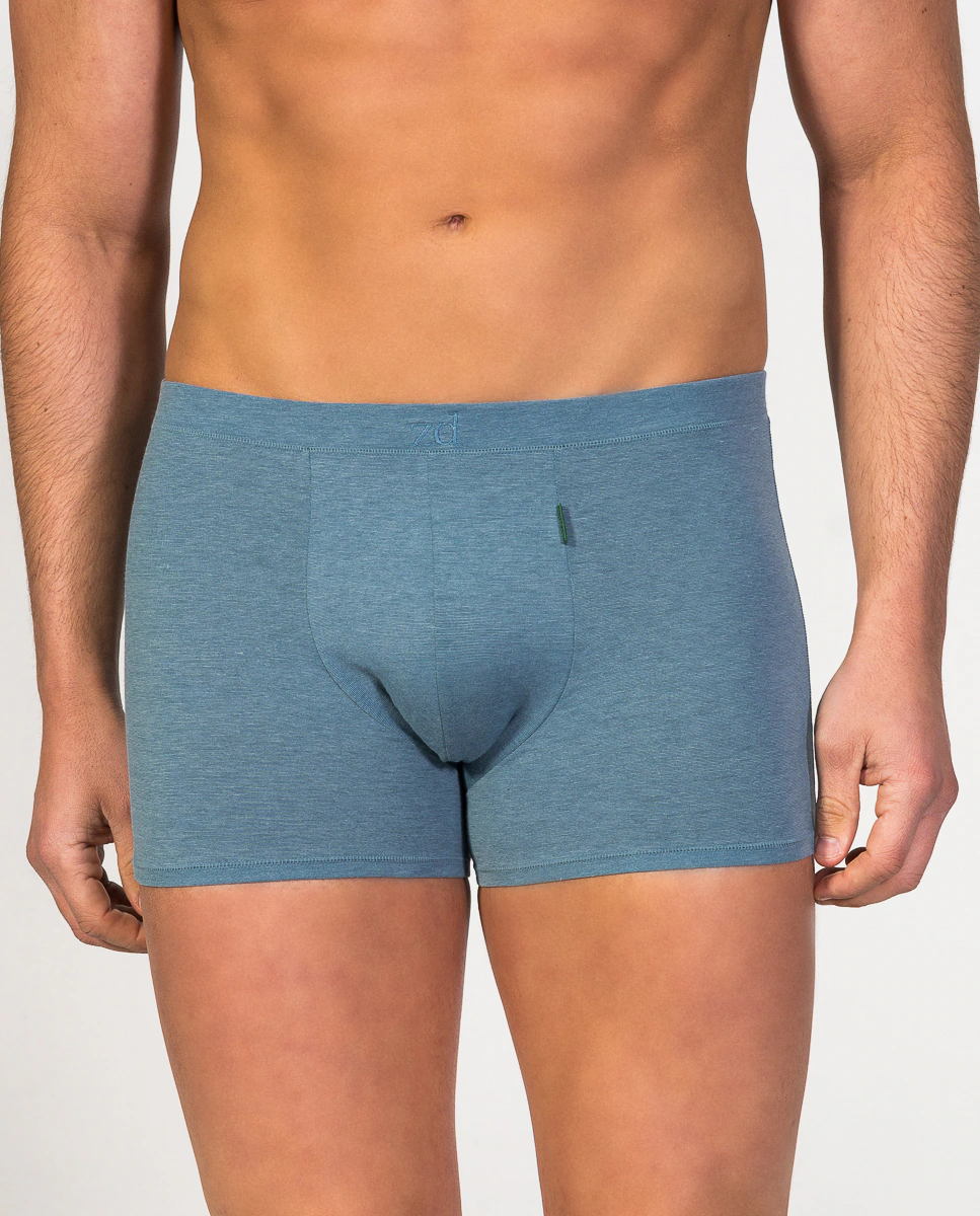 Мужские трикотажные боксерские шорты из соевой пряжи с увлажняющими свойствами ZD, синий
Мужские трикотажные боксерские шорты из соевой пряжи с увлажняющими свойствами ZD, синий