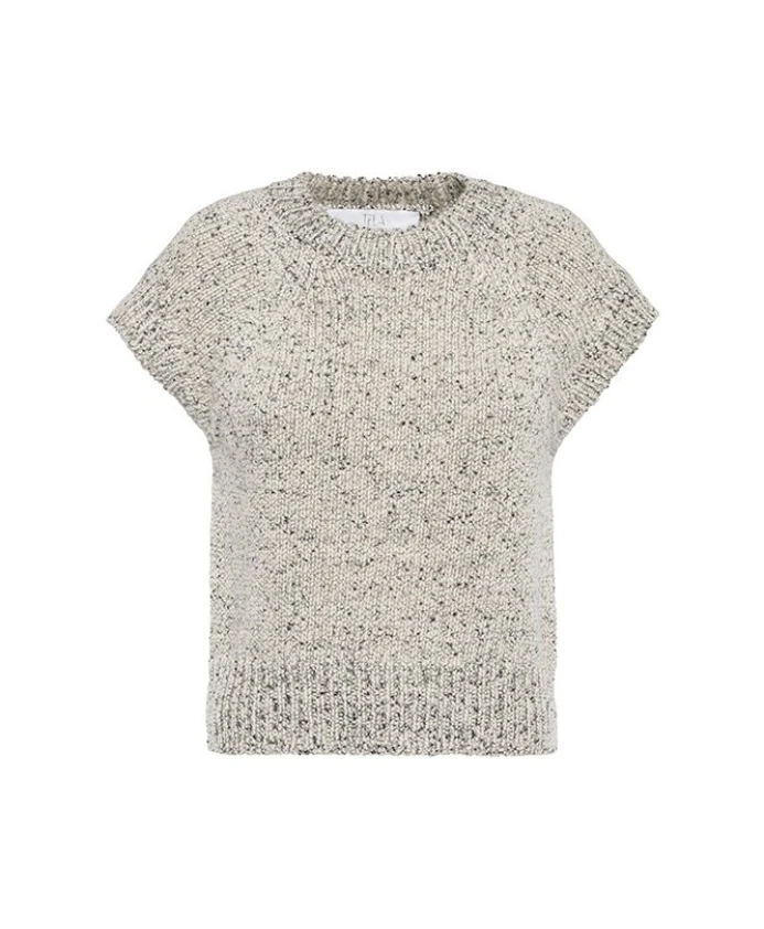 Вязаный топ из мериносовой шерсти Tela, бежевый
Вязаный топ из мериносовой шерсти Tela, бежевый