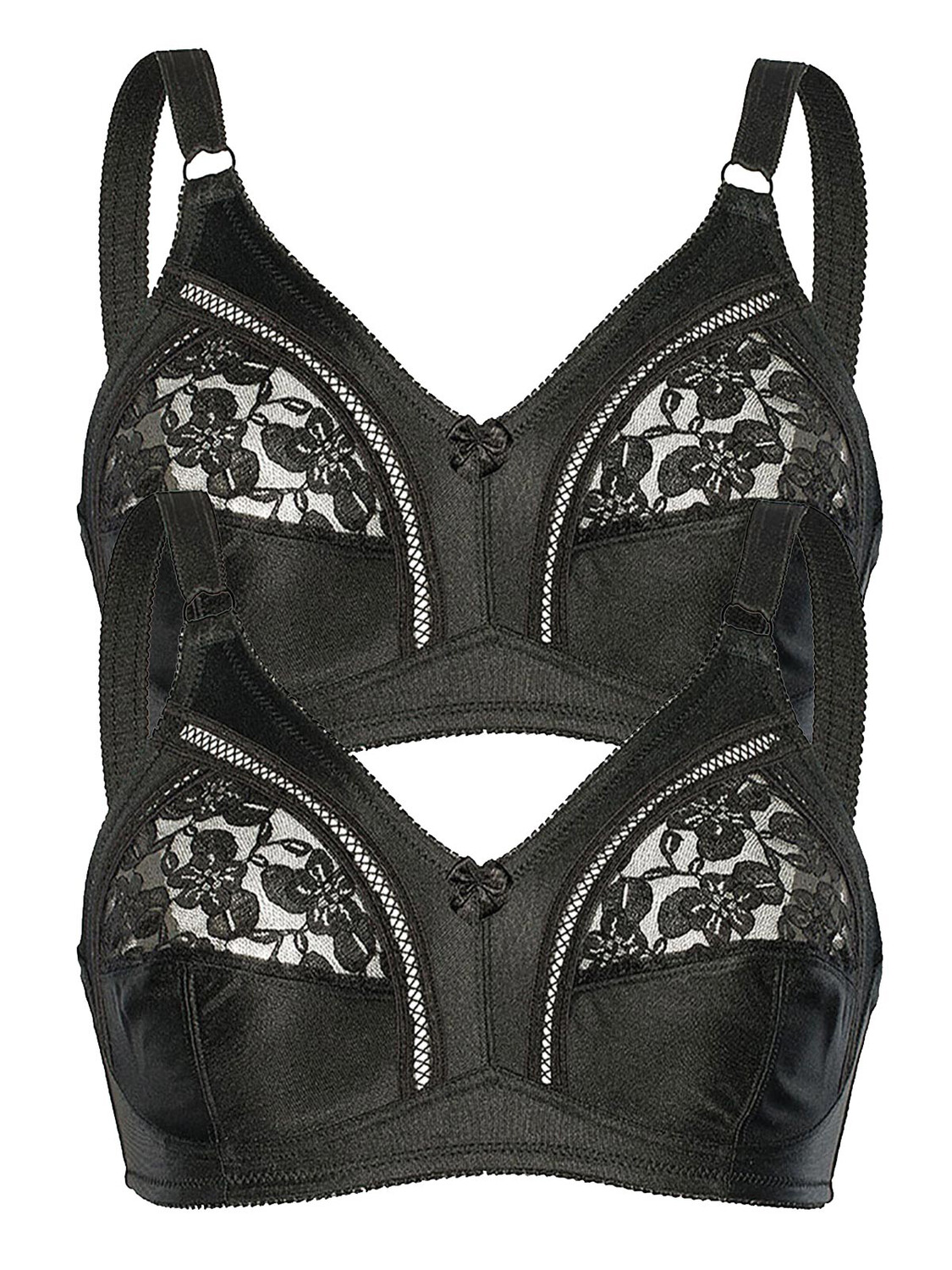 Бюстгальтер без косточек Sassa 2er Sparpack Soft BH ohne Bügel, черный
Бюстгальтер без косточек Sassa 2er Sparpack Soft BH ohne Bügel, черный