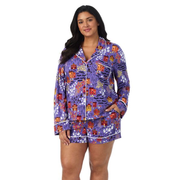 Уютный комплект из двух предметов: пижамный топ с длинными рукавами и пижамные боксеры больших размеров Beauty Sleep Social, цвет haunted house
Уютный комплект из двух предметов: пижамный топ с длинными рукавами и пижамные боксеры больших размеров Beauty Sleep Social, цвет haunted house