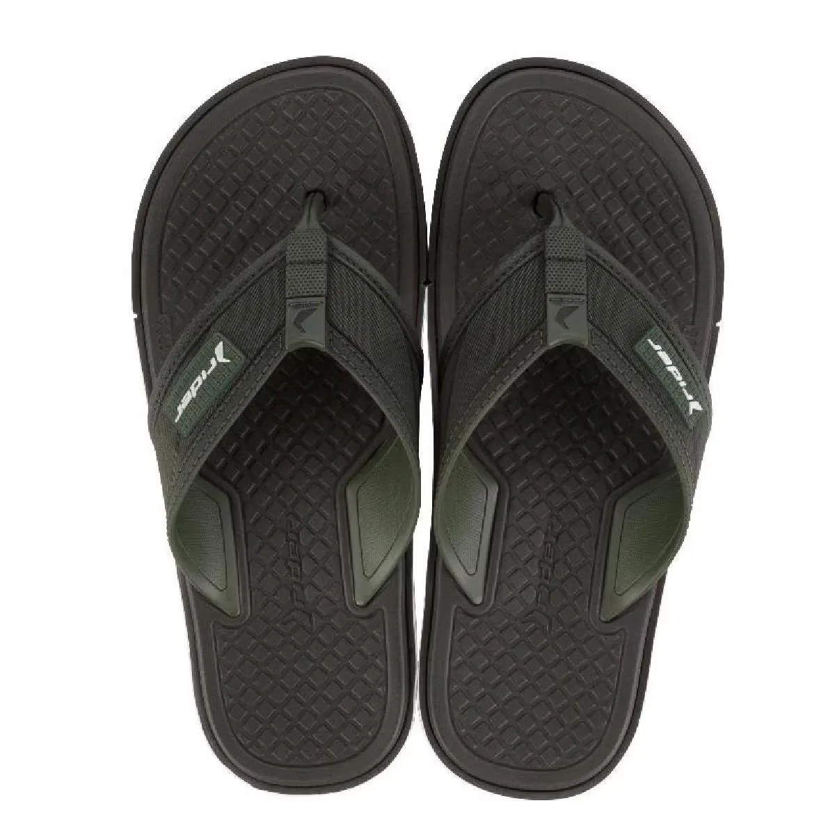 Мужские шлепанцы Rider Spin Thong, черный/зеленый
Мужские шлепанцы Rider Spin Thong, черный/зеленый