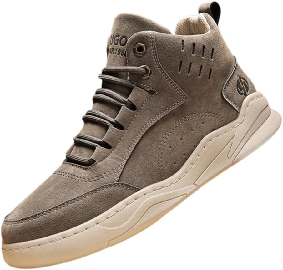 Зимние мужские высокие спортивные кроссовки большого размера. Уютная и теплая внутренняя отделка. Приятная текстура поверхности обуви. Износостойкая и противоскользящая подошва Clolinde, Coffee
Зимние мужские высокие спортивные кроссовки большого размера. Уютная и теплая внутренняя отделка. Приятная текстура поверхности обуви. Износостойкая и противоскользящая подошва Clolinde, Coffee