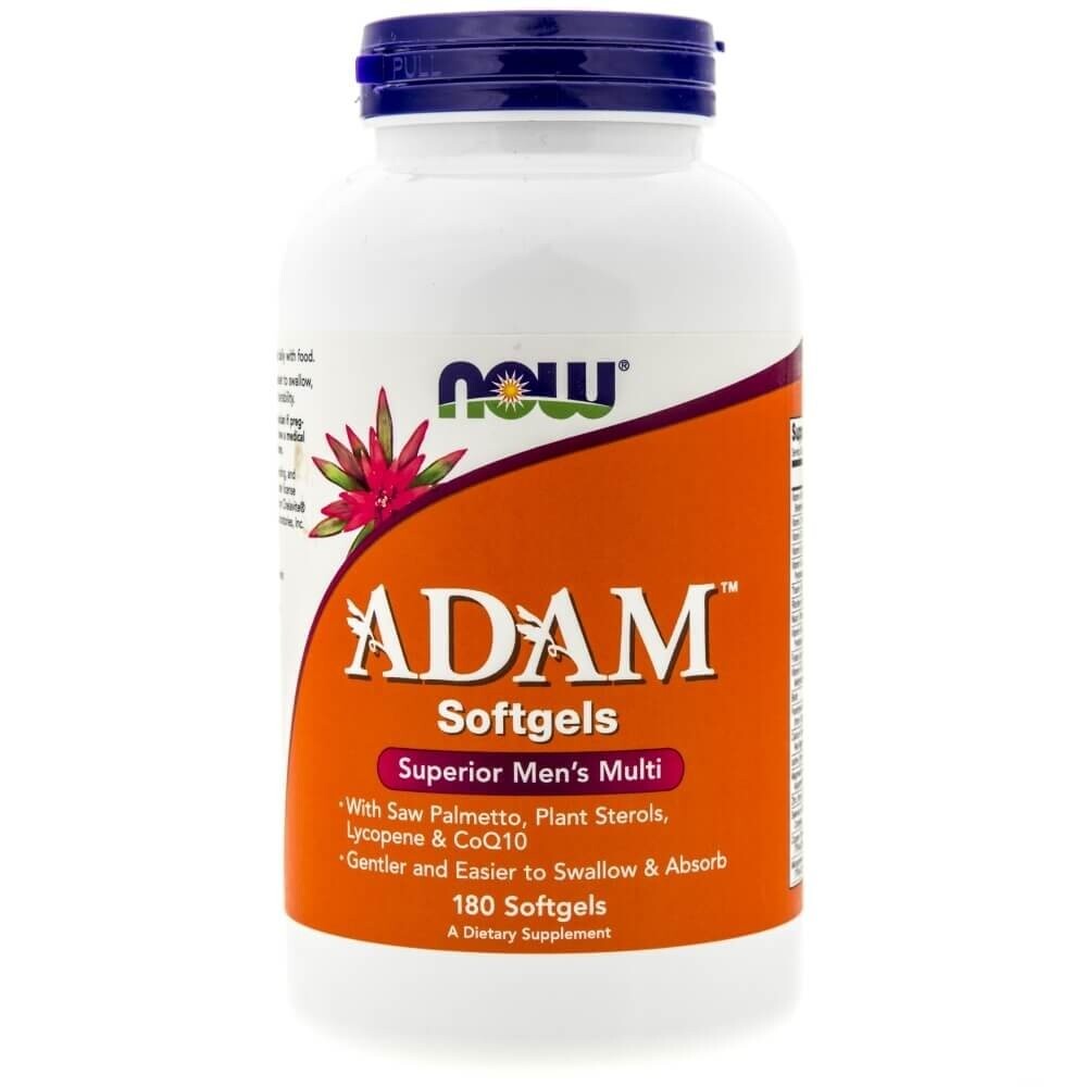 Биологически активная добавка ADAM (мультивитамины для мужчин) NOW FOODS, 180 капсул
Биологически активная добавка ADAM (мультивитамины для мужчин) NOW FOODS, 180 капсул