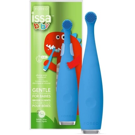 Зубная щетка Issa Baby Gentle Sonic для детей от 0 до 4 лет Bubble Blue Dino, Foreo
Зубная щетка Issa Baby Gentle Sonic для детей от 0 до 4 лет Bubble Blue Dino, Foreo