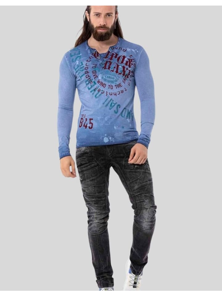 Функциональный лонгслив Cipo & Baxx, синий
Функциональный лонгслив Cipo & Baxx, синий