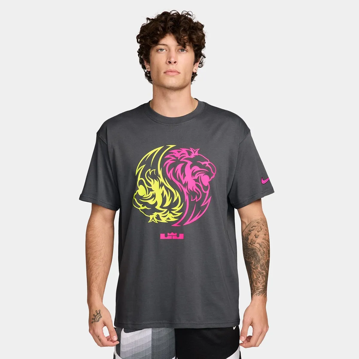 Мужская футболка LeBron James Max 90 Nike, серый
Мужская футболка LeBron James Max 90 Nike, серый