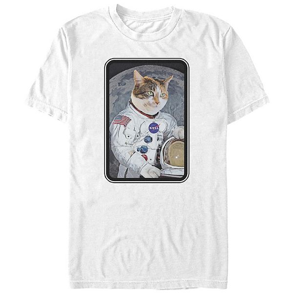 Футболка с принтом NASA и космонавтом-котом Big & Tall Licensed Character
Футболка с принтом NASA и космонавтом-котом Big & Tall Licensed Character