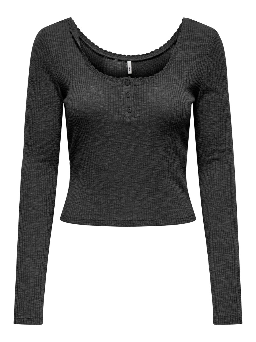 Лонгслив ONLY Shirt ONLJULIANE, темно-серый
Лонгслив ONLY Shirt ONLJULIANE, темно-серый