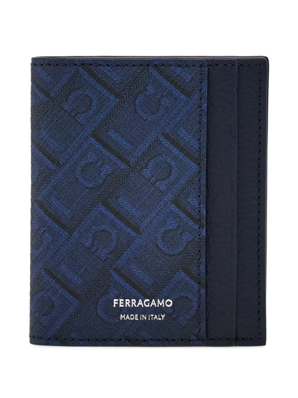Картхолдер с монограммой Ferragamo, синий
Картхолдер с монограммой Ferragamo, синий