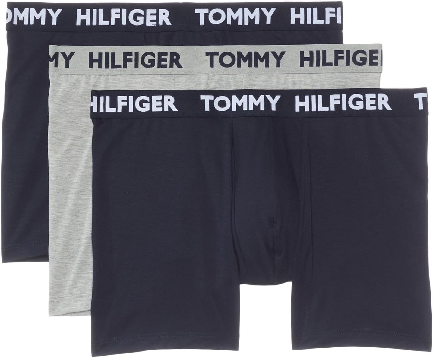 Комплект из 3 мужских трусов-боксеров Tommy Hilfiger Statement Flex, Desert Sky/Grey Heather/Desert Sky
Комплект из 3 мужских трусов-боксеров Tommy Hilfiger Statement Flex, Desert Sky/Grey Heather/Desert Sky