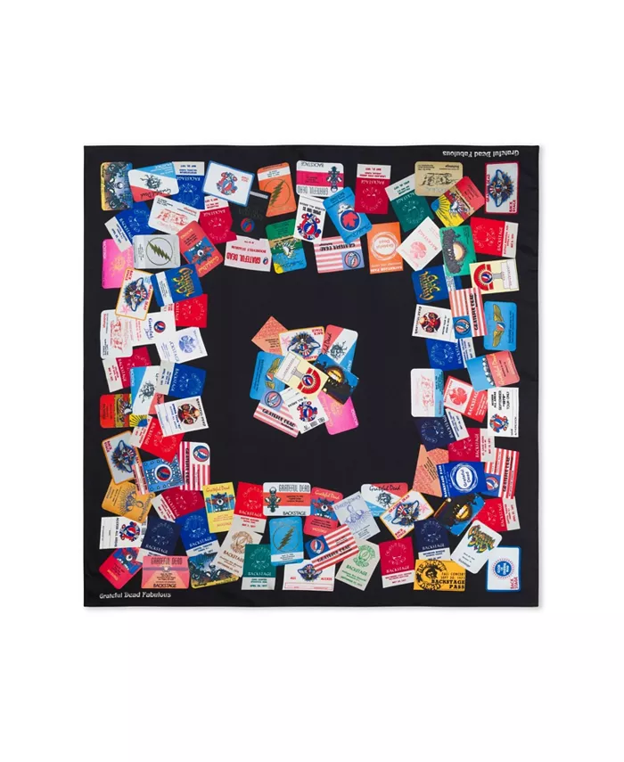 Шелковый шарф Grateful Dead Backstage Pass Meghan Fabulous, черный
Шелковый шарф Grateful Dead Backstage Pass Meghan Fabulous, черный