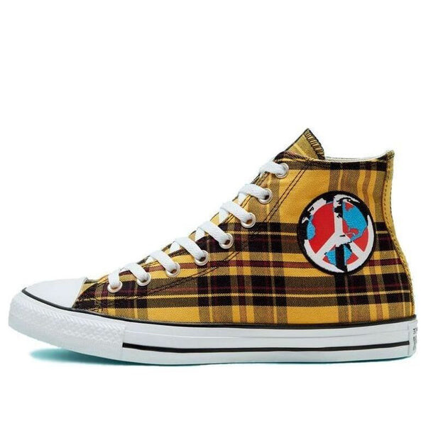 Кроссовки chuck taylor all star high 'plaid pack - world peace' Converse, черный
Кроссовки chuck taylor all star high 'plaid pack - world peace' Converse, черный