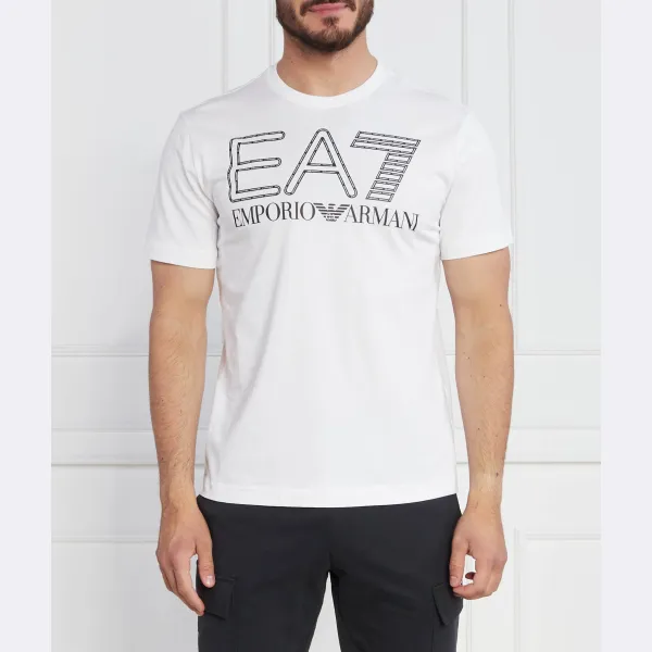 Футболка стандартного кроя Ea7, белый
Футболка стандартного кроя Ea7, белый
