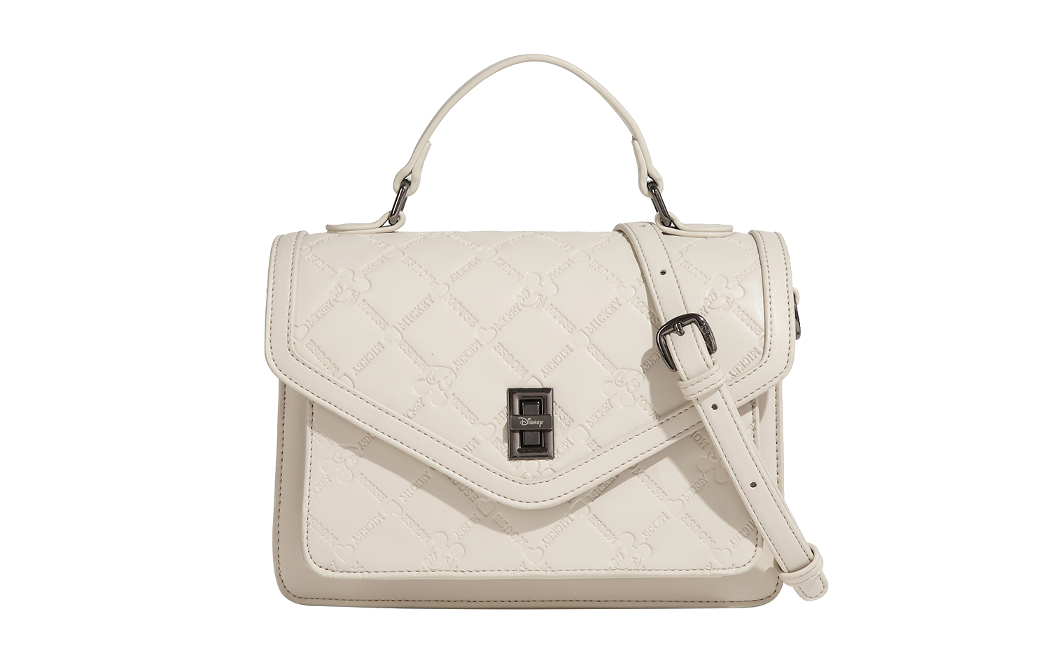 Disney Сумка через плечо серии Микки из полиуретана женская белая, White
Disney Сумка через плечо серии Микки из полиуретана женская белая, White