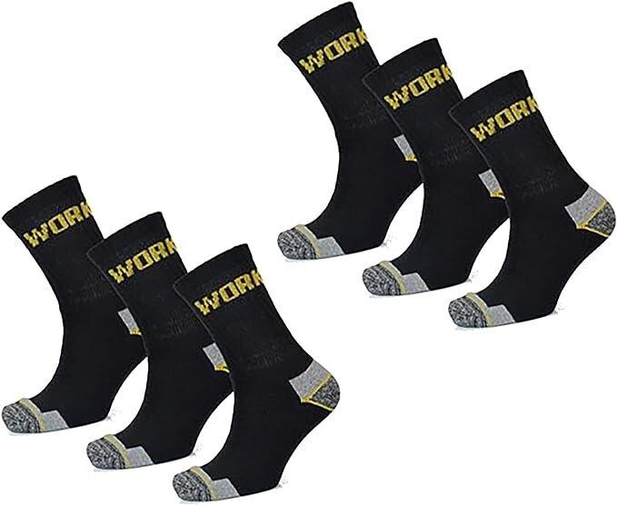 Удобные и дышащие рабочие носки, 6 пар. KAV, мультиколор
Удобные и дышащие рабочие носки, 6 пар. KAV, мультиколор