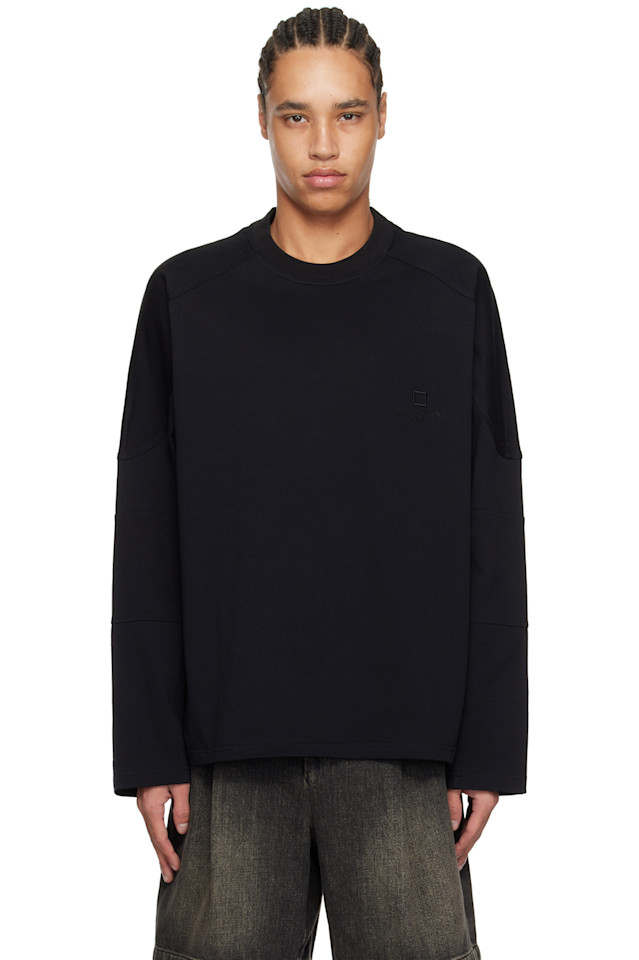 Футболка с длинным рукавом и кокеткой Wooyoungmi, черный
Футболка с длинным рукавом и кокеткой Wooyoungmi, черный