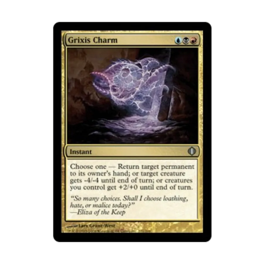 CCG Оберег Гриксиса (U), MTG - Shards of Alara
CCG Оберег Гриксиса (U), MTG - Shards of Alara