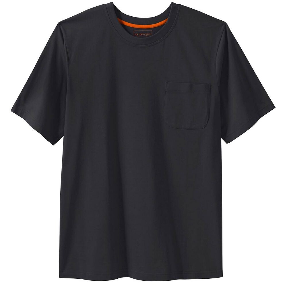 Мужская футболка с круглым вырезом Boulder Creek By Kingsize Big & Tall Heavyweight, черный
Мужская футболка с круглым вырезом Boulder Creek By Kingsize Big & Tall Heavyweight, черный