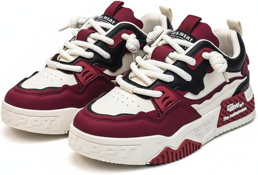 Мужские массивные кроссовки на платформе Urban Retro Streetwear для прогулок- модный спортивный стиль для повседневной носки Zixcplaz, красный
Мужские массивные кроссовки на платформе Urban Retro Streetwear для прогулок- модный спортивный стиль для повседневной носки Zixcplaz, красный