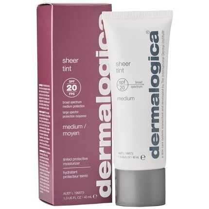 Dermalogica Sheer Tint Medium SPF20 40мл
Dermalogica Sheer Tint Medium SPF20 40мл