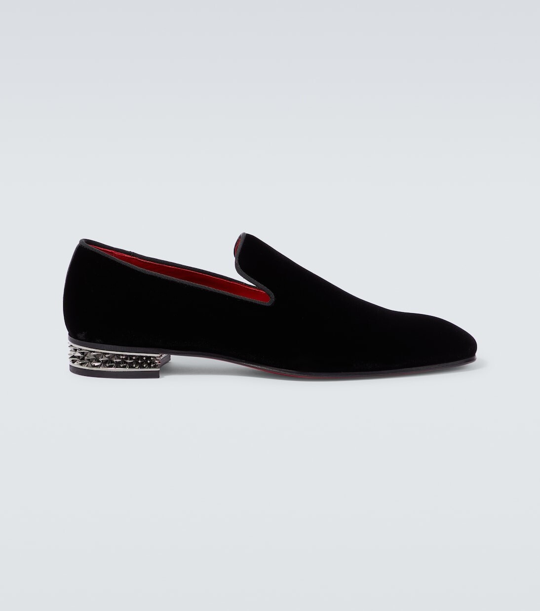 Бархатные лоферы dandyrocks Christian Louboutin, черный
Бархатные лоферы dandyrocks Christian Louboutin, черный
