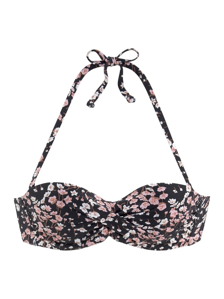 Верх бикини LASCANA Top, цвет schwarz-bedruckt 
Верх бикини LASCANA Top, цвет schwarz-bedruckt