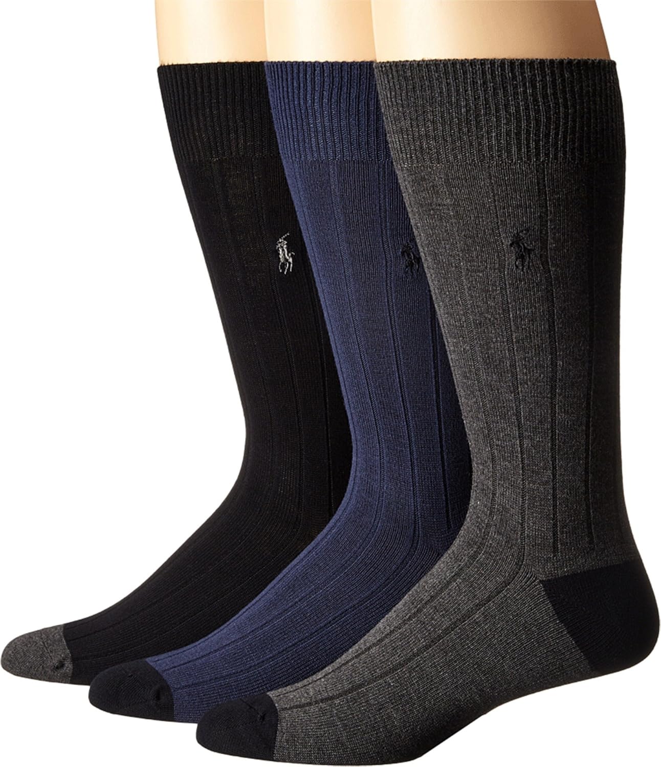 POLO RALPH LAUREN Ребристые носки-следки 3 пары, Charcoal Assorted
POLO RALPH LAUREN Ребристые носки-следки 3 пары, Charcoal Assorted