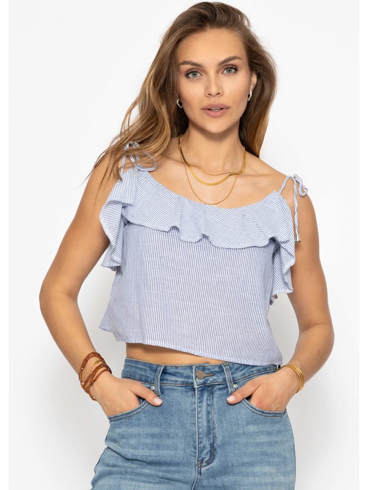 Топ SASSYCLASSY, синий 
Топ SASSYCLASSY, синий