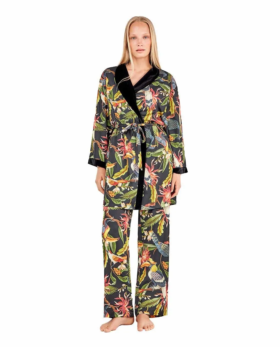 Двустороннее кимоно из сатиновой ткани Gisela, мультиколор
Двустороннее кимоно из сатиновой ткани Gisela, мультиколор